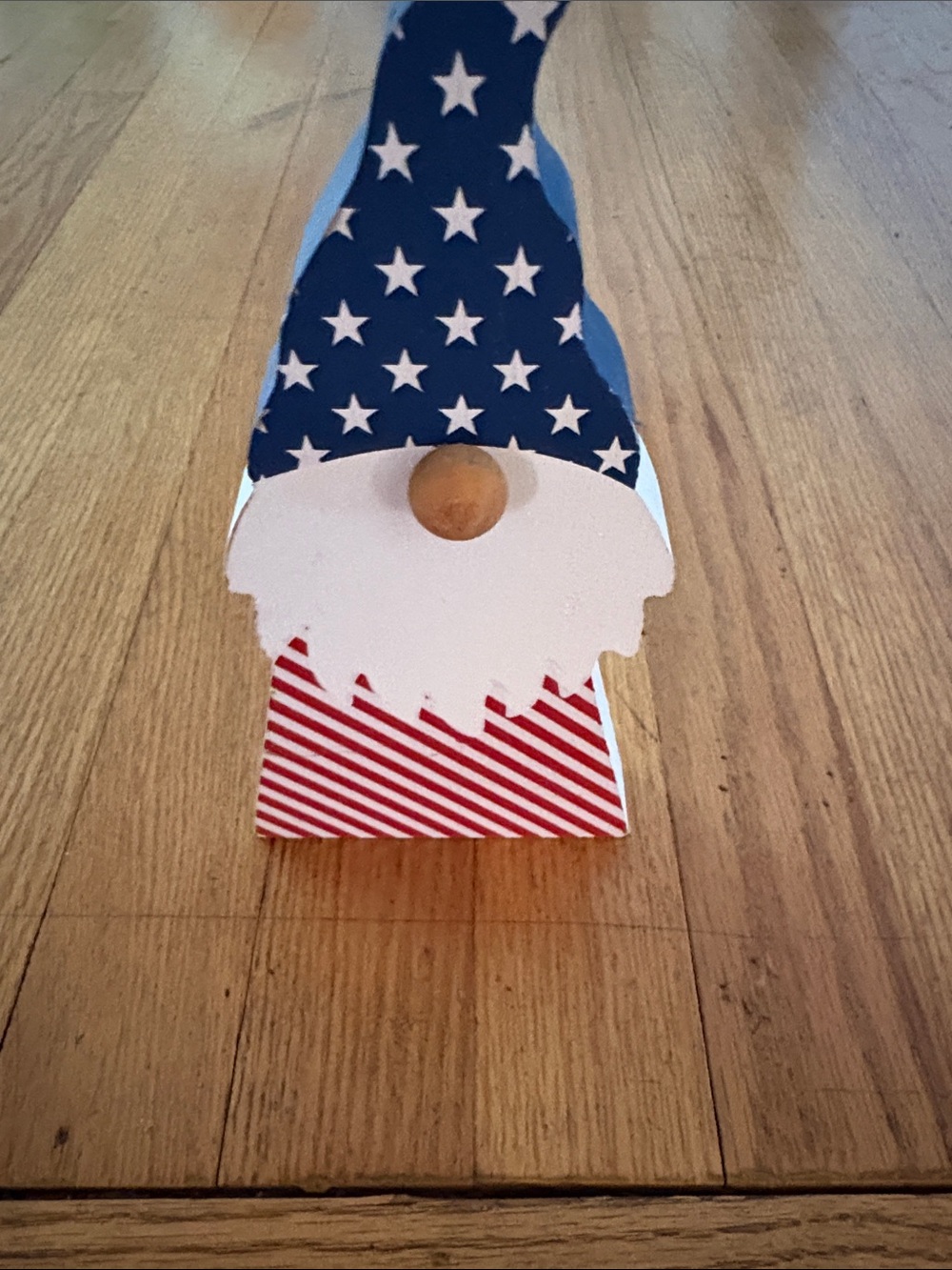 Patriotic Gnome Table Accent – Red, White & Blue